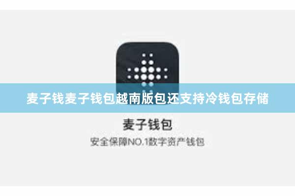 麦子钱麦子钱包越南版包还支持冷钱包存储
