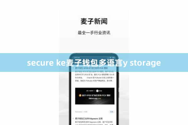secure ke麦子钱包多语言y storage